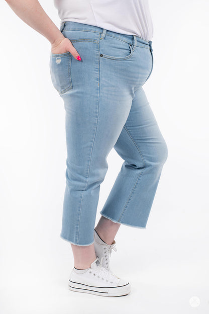 Go-To Ankle Fray Jeans