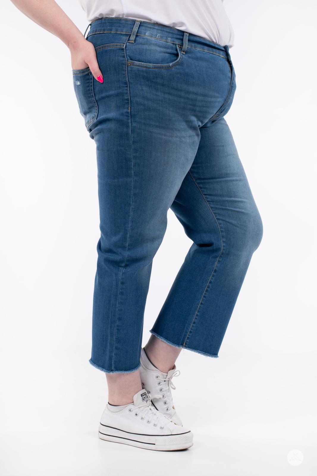 Go-To Ankle Fray Jeans