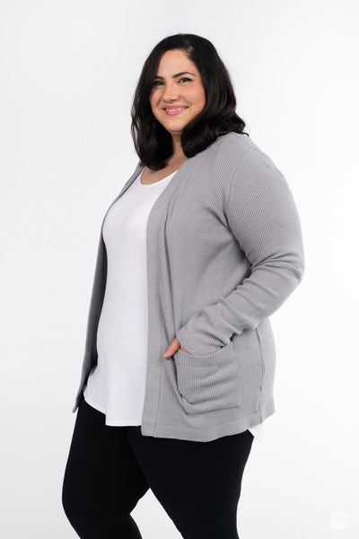 Ribbed Comfort Cardigan - Spring Cardigans