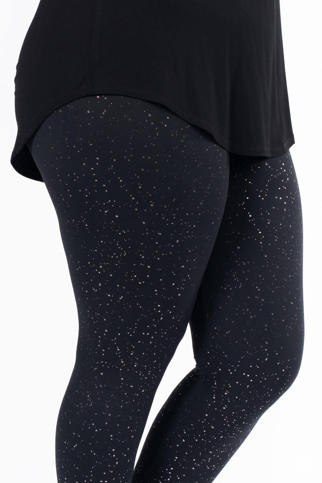 Silver Sparkle Leggings