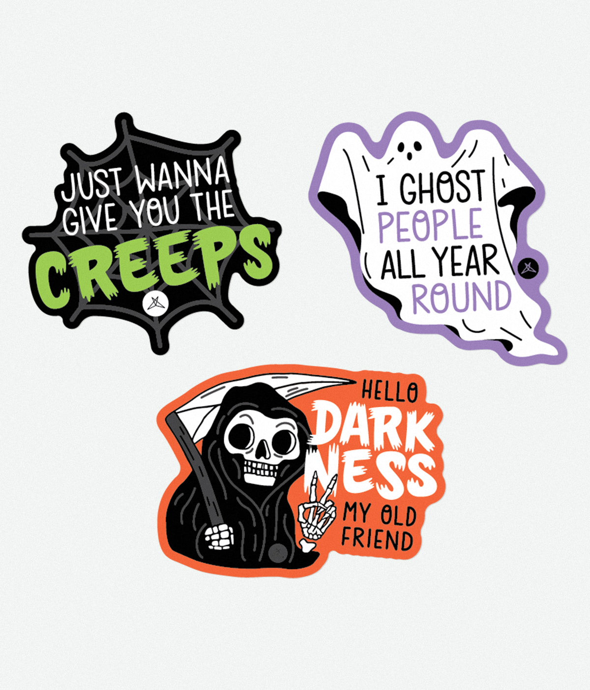 Hello Darkness Sticker Pack