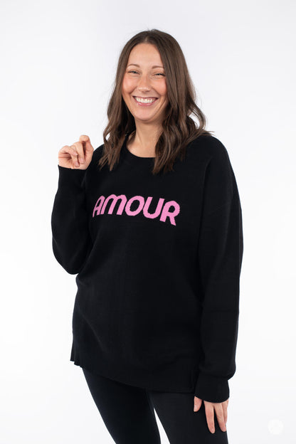 Amour Crew Neck Sweater