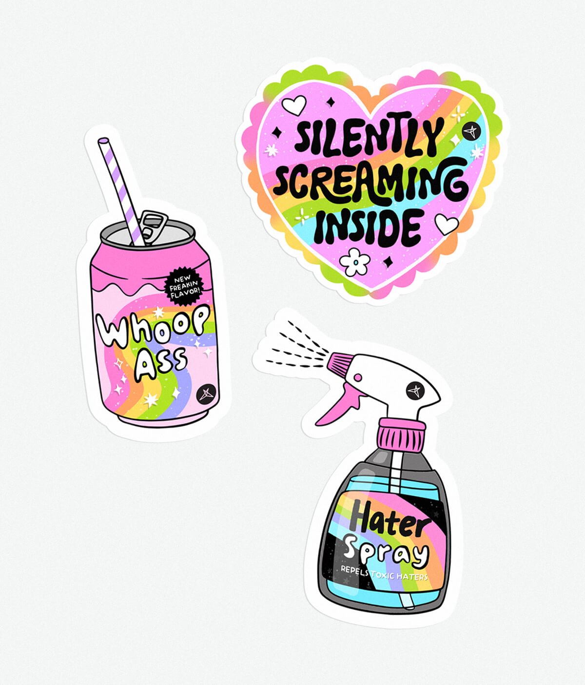 Sassy Survival Kit Sticker Pack