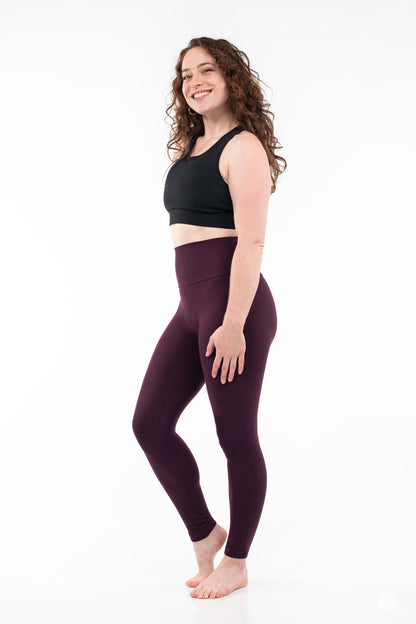 Blackberry High-Waisted Leggings