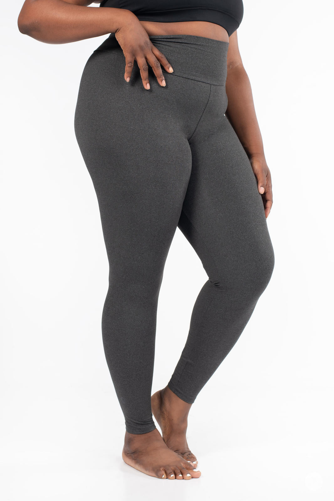 Charcoal Fade High-Waisted