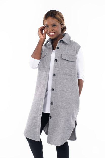 Layering Shacket Vest