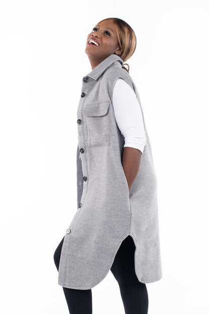 Layering Shacket Vest