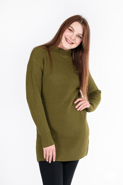 Luxe Knit Sweater Dress