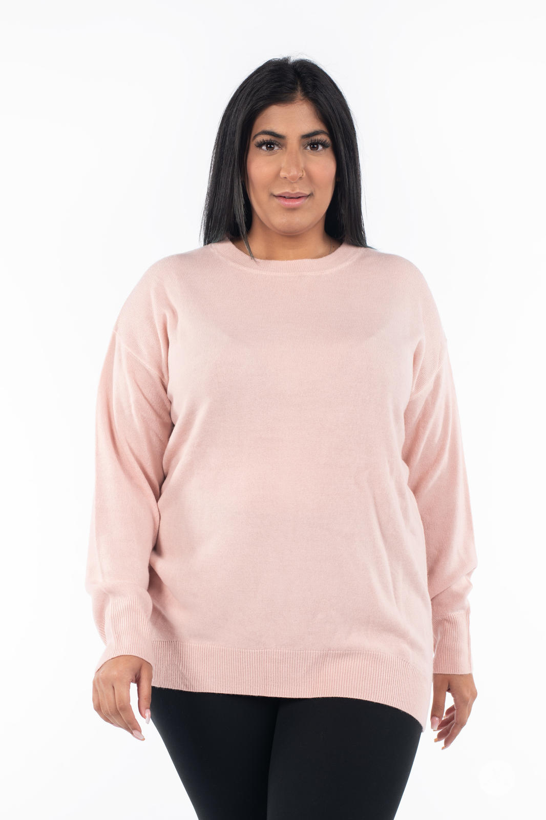 Soft Knit Crew Neck Sweater