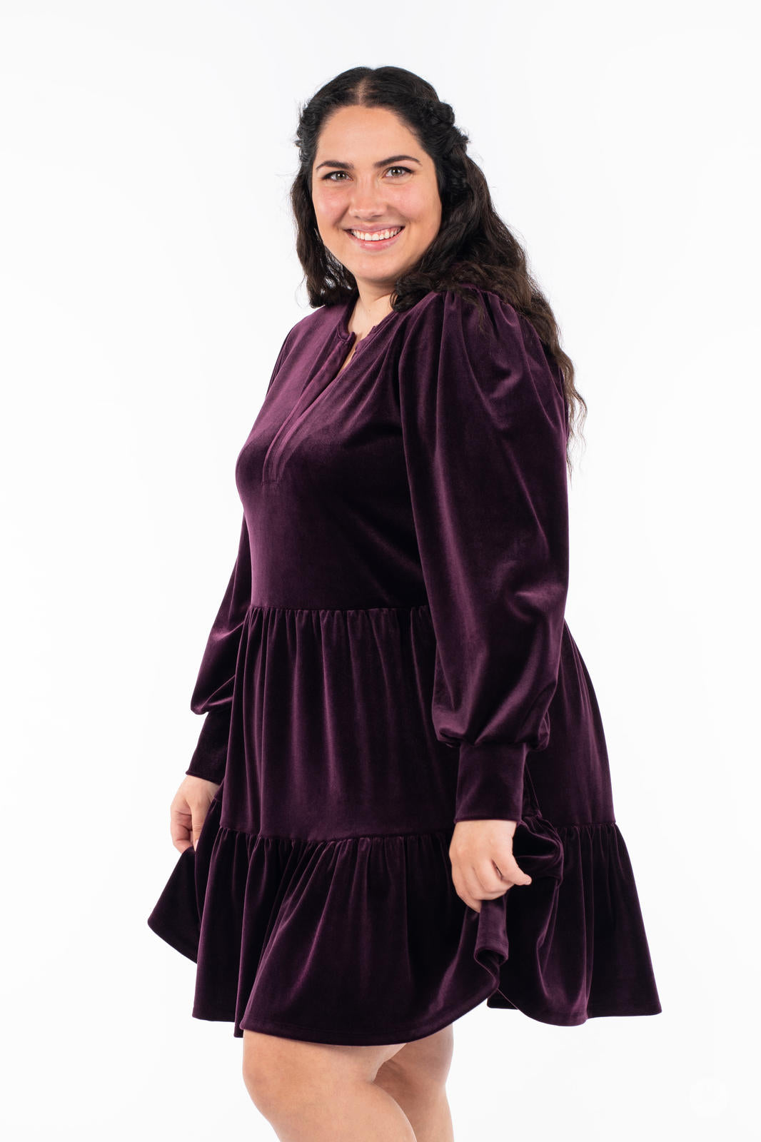 Velour Party Dress