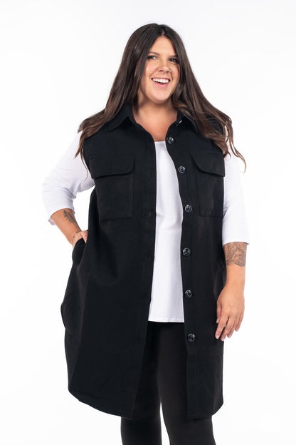 Layering Shacket Vest