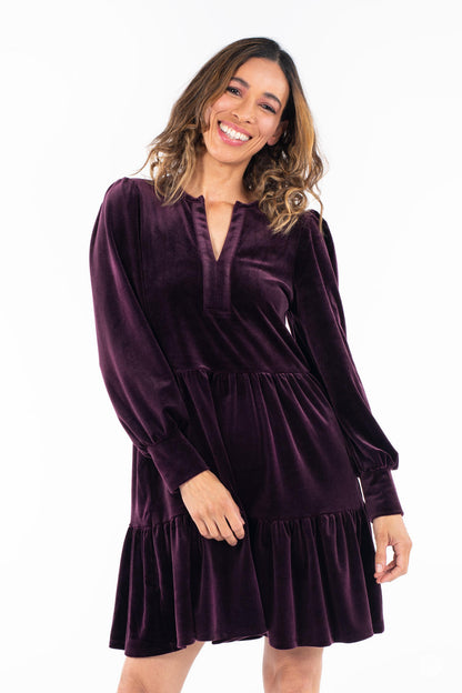 Velour Party Dress