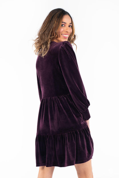 Velour Party Dress