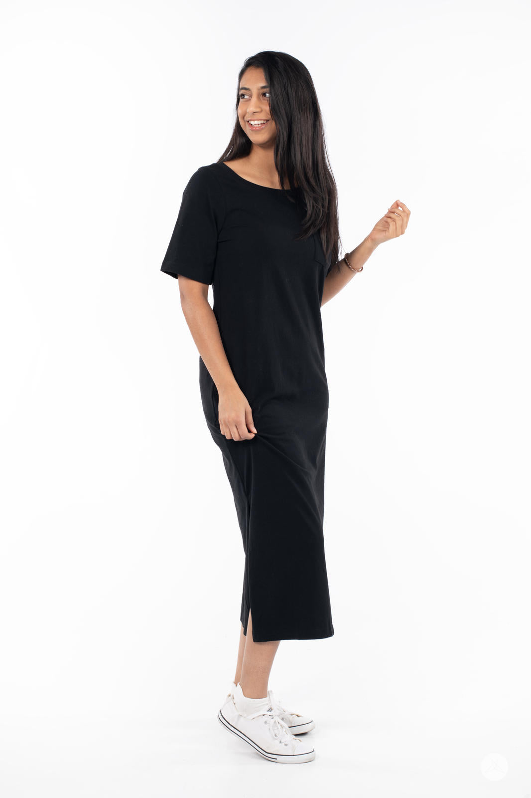 Pocket Tee Maxi Dress