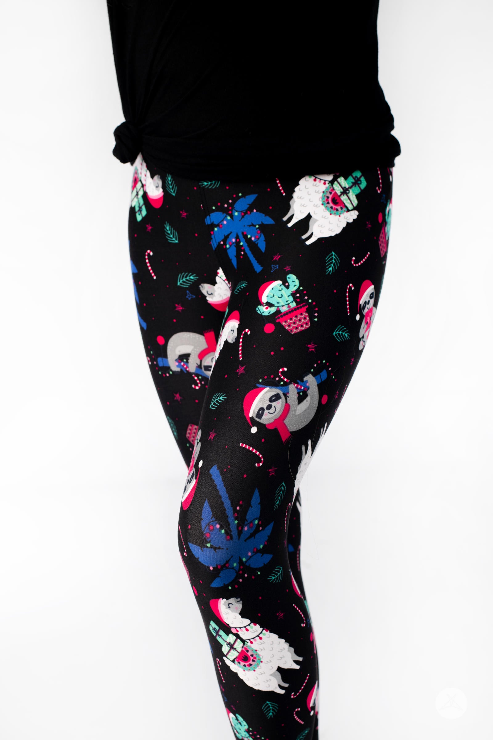 Deck The Palms kids leggings