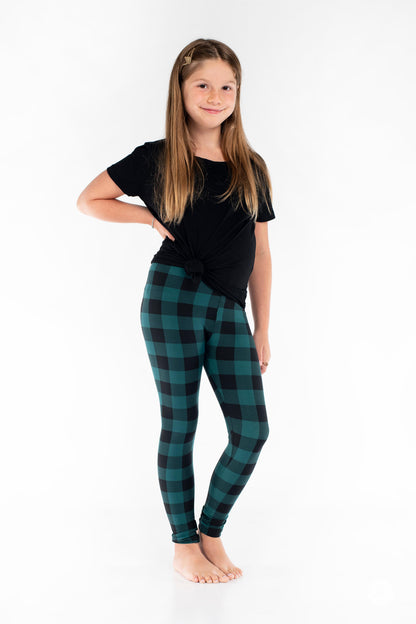 Deep Woods Kid's size patterned leggings