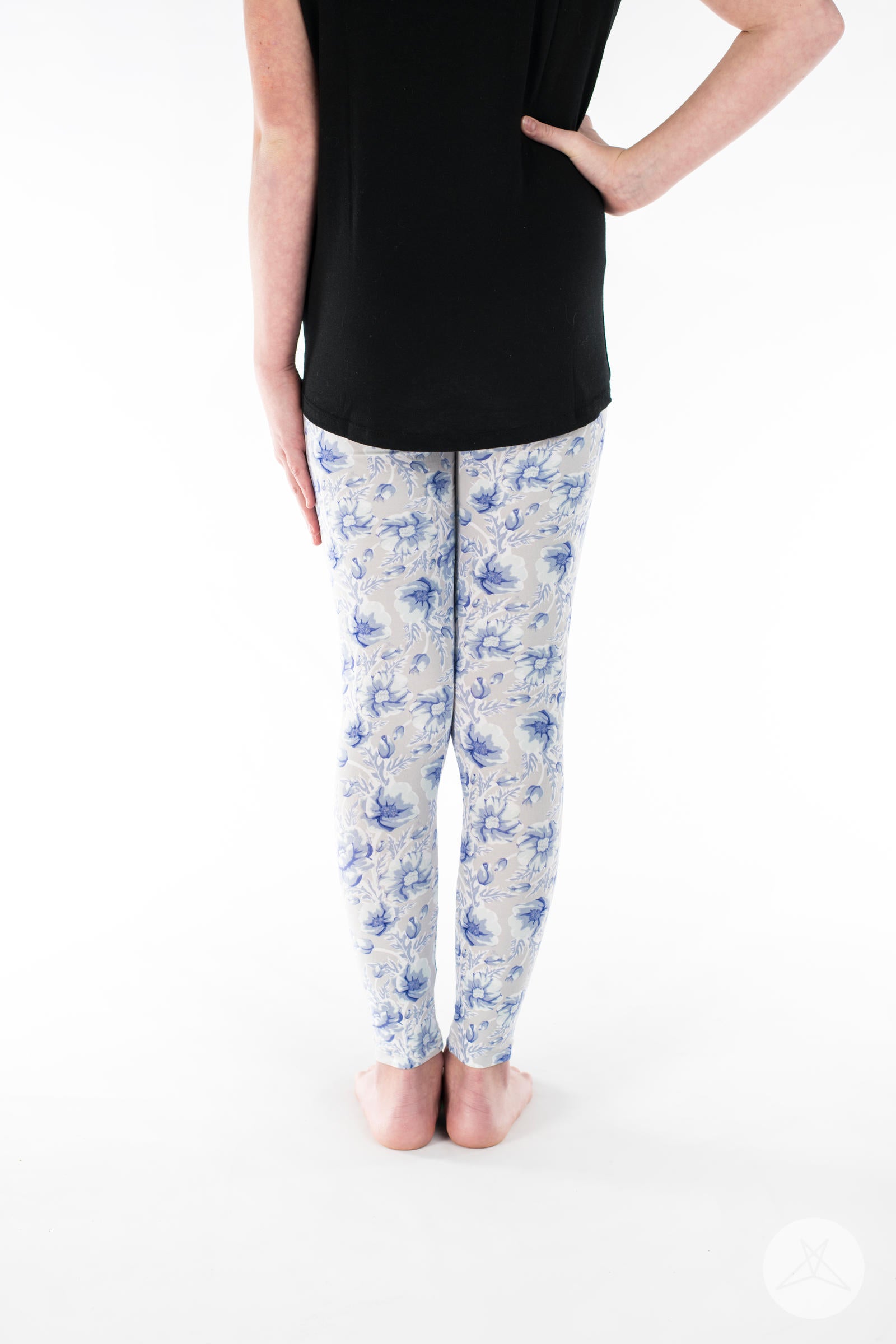 Darling Blue Kids leggings - SweetLegs