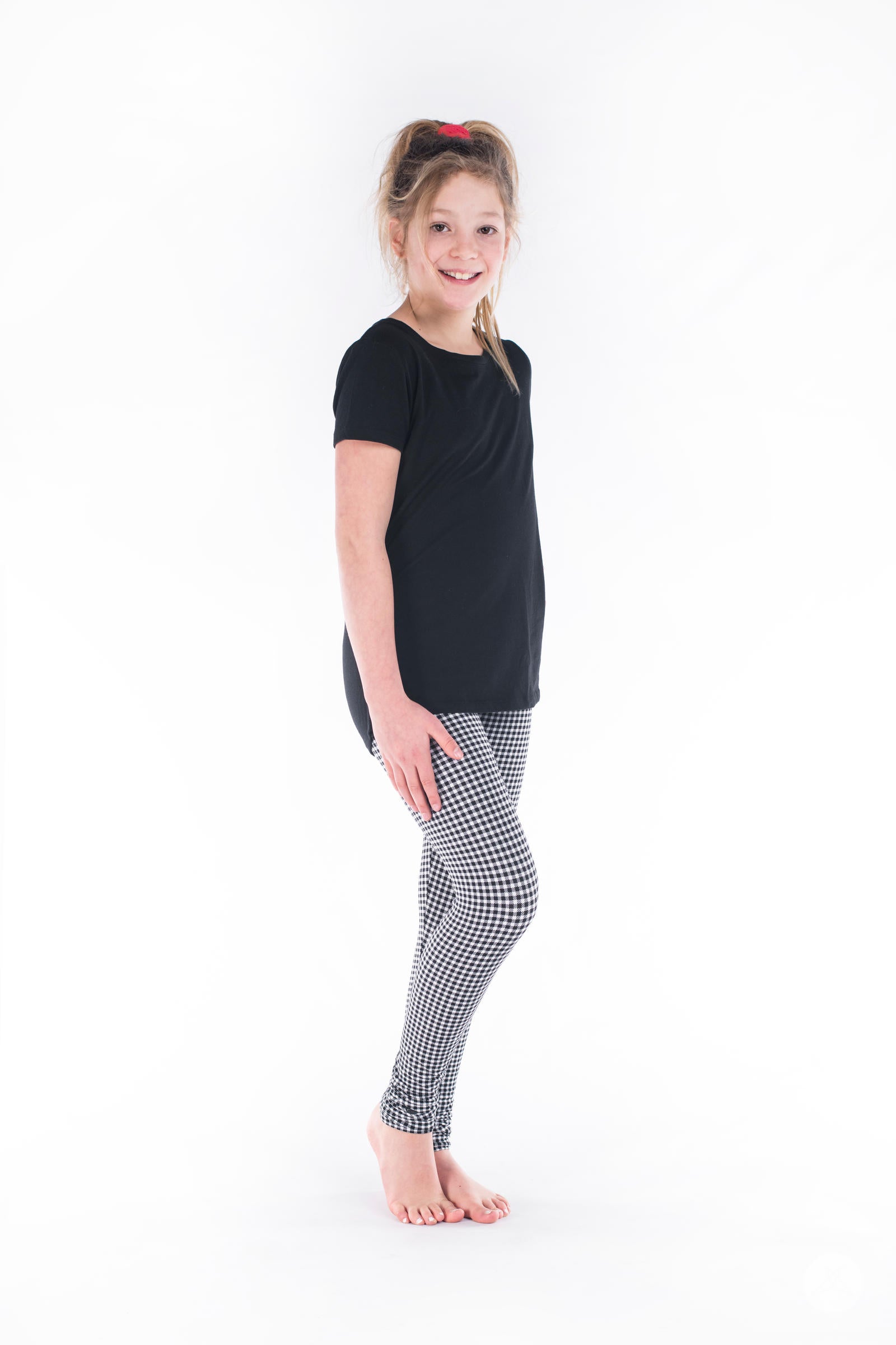 Gingham Style Kids leggings - SweetLegs