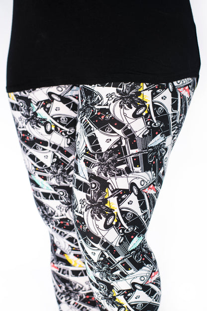 California Dreamin' leggings - SweetLegs