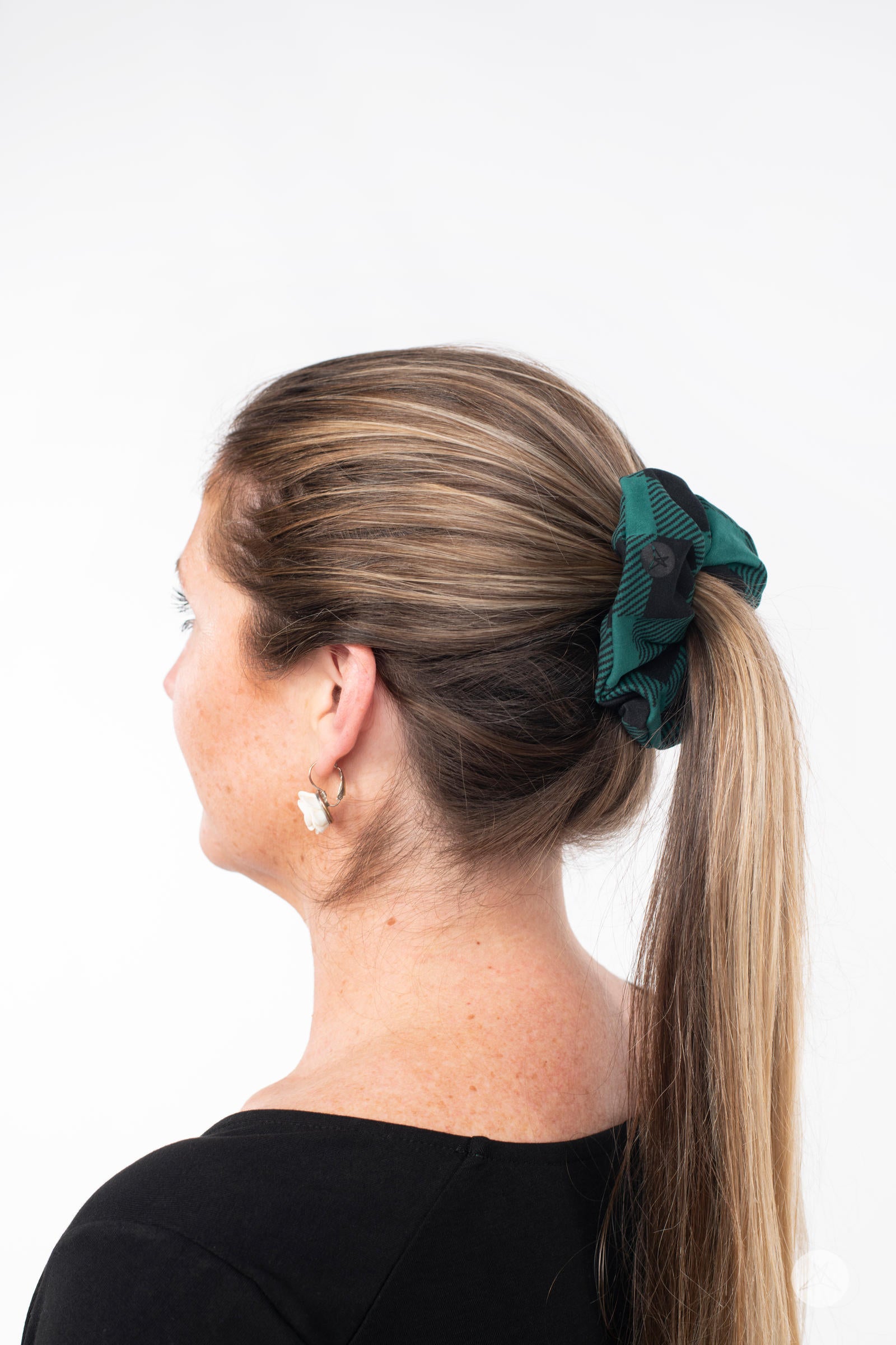 Deep Woods Hair Scrunchie