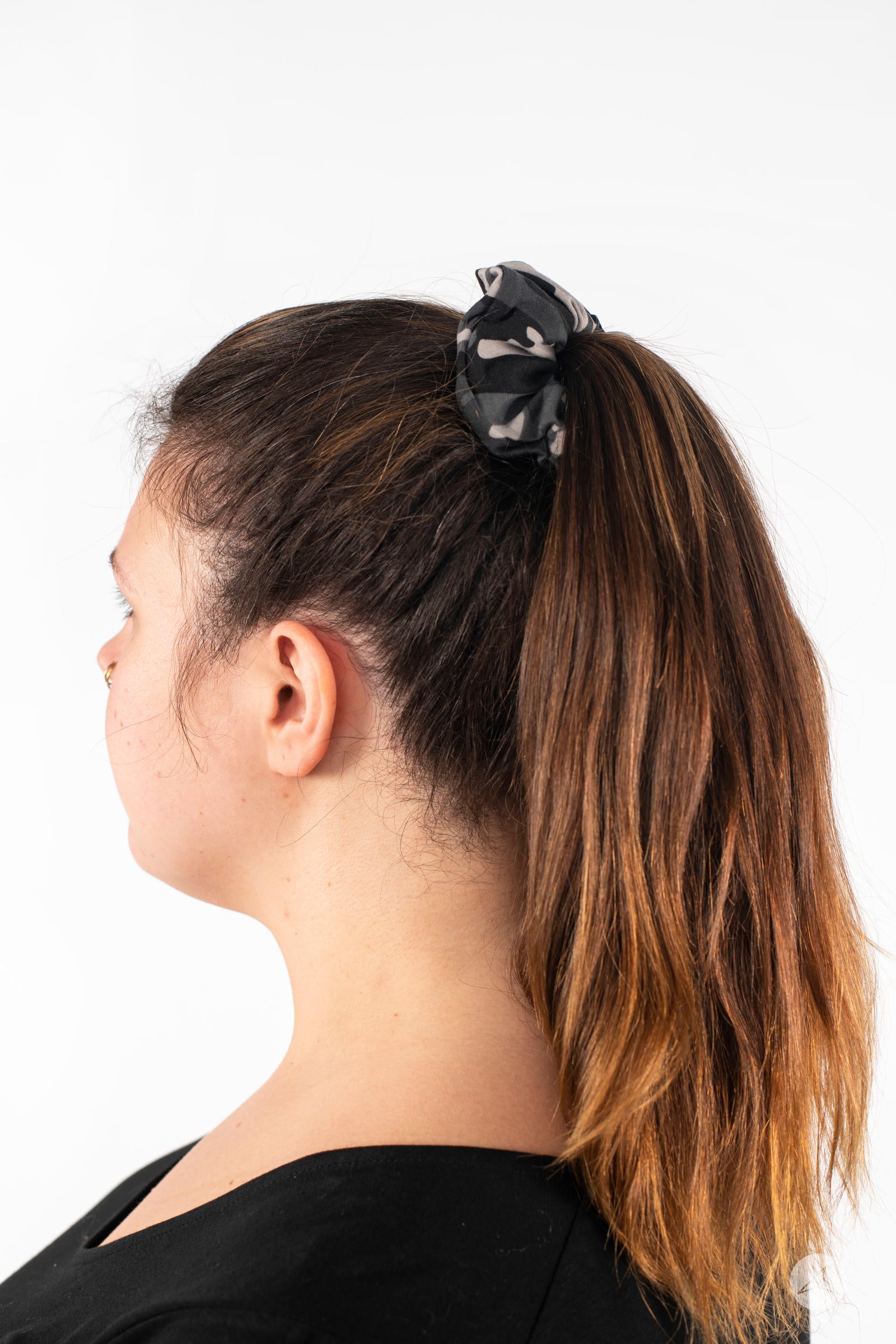 Night Camo Scrunchie