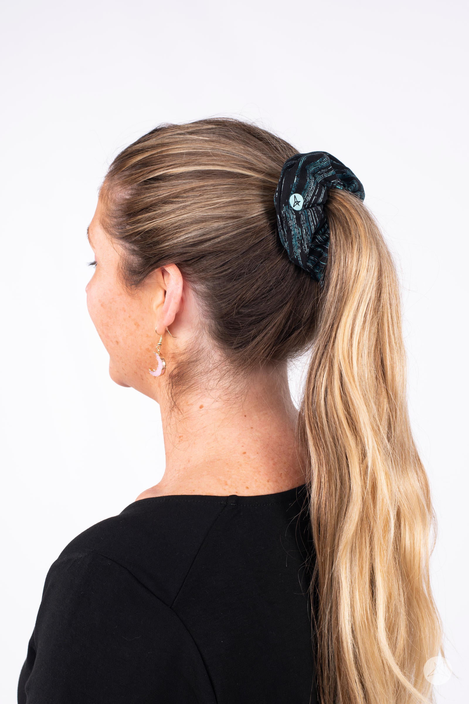 Ocean Opal Scrunchie