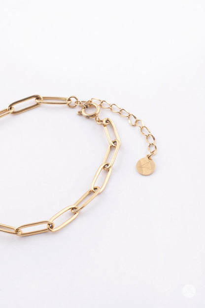 Classic Paperclip Chain Bracelet