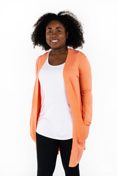 Spring Cardigan - Coral - Spring Cardigans