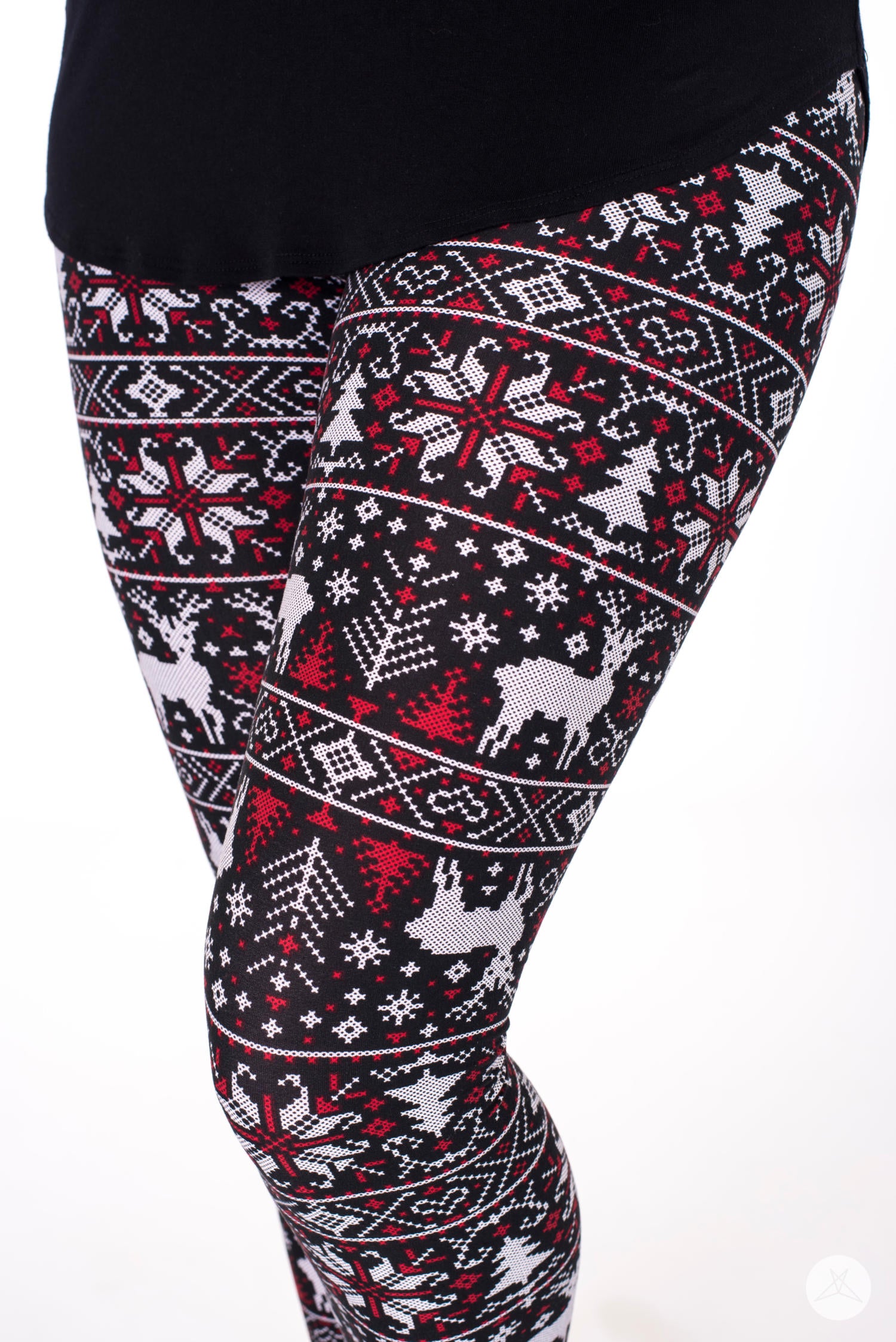 Cranberry and Spice leggings - SweetLegs