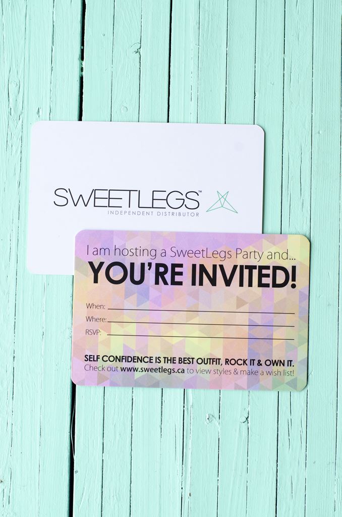 100 SweetLegs Party Invites leggings - SweetLegs