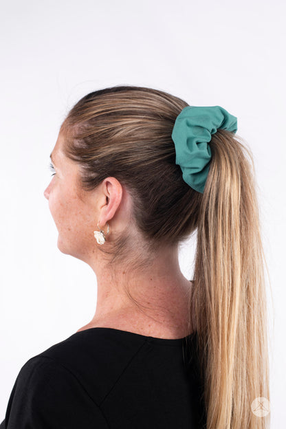 Teal Or No Teal Scrunchie